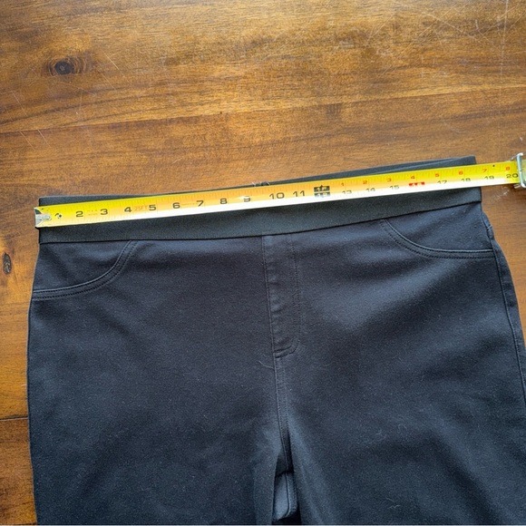 Chaus New York Womens Black Pull On Wide Band Elastic Waist Ankle Pants XL - Picture 8 of 9